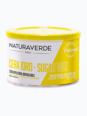 Naturaverde pro cera idrosolubile zucchero, miele e limone