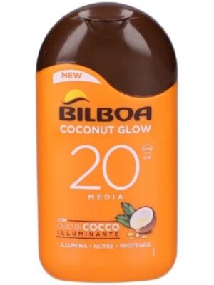 Bilboa coconut glow 20 media crema 200 ml
