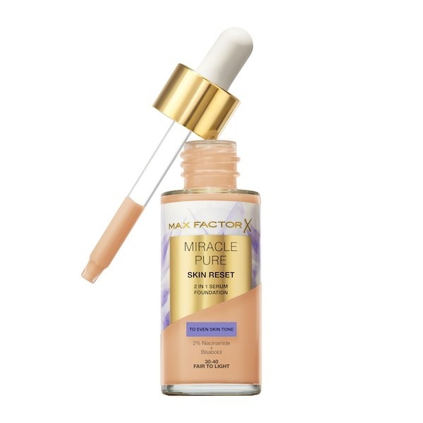 Max factor miracle pure skin reset 2in1 serum fdt 30-40