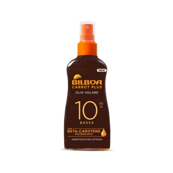 Bilboa carrot plus olio solare spf 10 200 ml