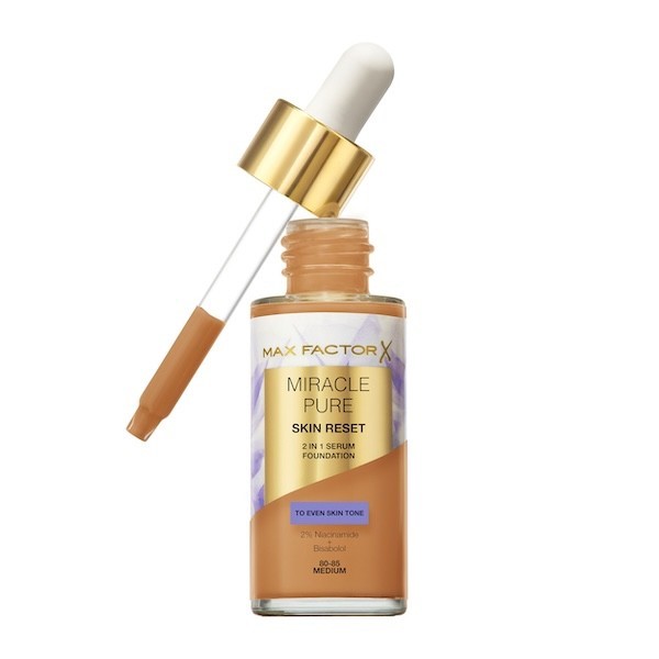 Max factor miracle pure skin reset 2in1 serum fdt 80-85