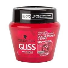 Testanera gliss maschera capelli 300 ml color protect & shin