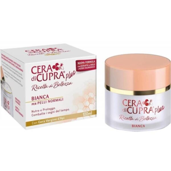 Cera di cupra bianca vaso 100 ml