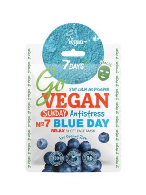 B771FDCB23CF9C361CA842C59B10C831_ 7days maschera viso in tessuto relax sunday blue day for zen