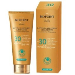 BAF016846C228C5EBF7399BE4233A020_ Biopoint latte solare subliminante tubo spf30 200ml