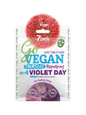 C382784693BD96C9A65C74D167331CBB_ 7days maschera viso in tessuto fresh thursday violet day for