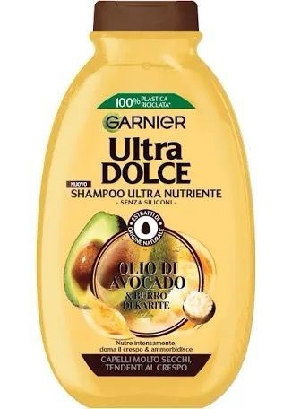 Garnier ultradolce  avocado karite' shampoo 400ml