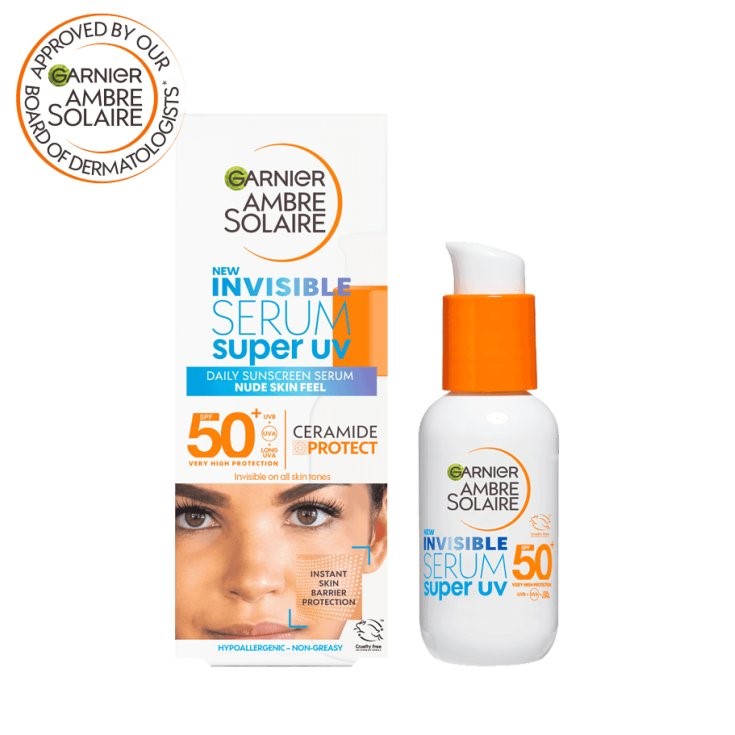 Garnier invisible serum spf50+ 30 ml