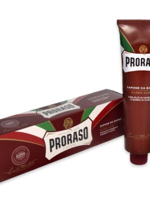 E08D65A1AEADFCA5B58F9FC7817597A6_ Proraso sapone da barba (barbe dure) rosso