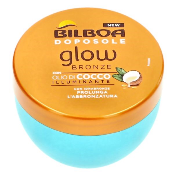 Bilboa doposole glow bronze olio di cocco 250 ml