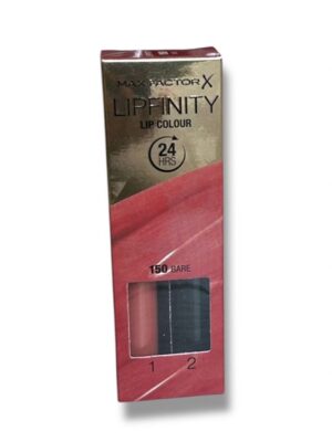 0FA0701F989A52EAD1F1E68E00CDEAE8_ Max factor lipfinity lip colour 24h n.150