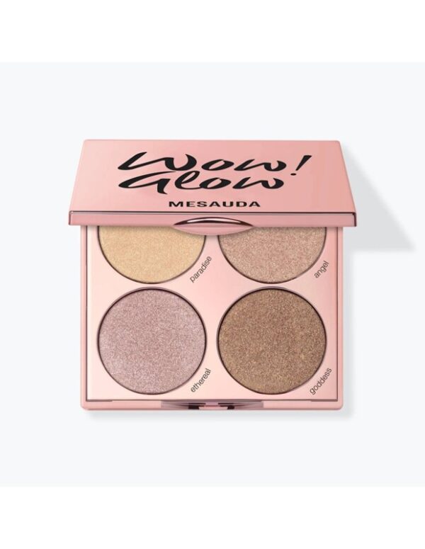 Mesauda wow glow palette illuminanti compatti