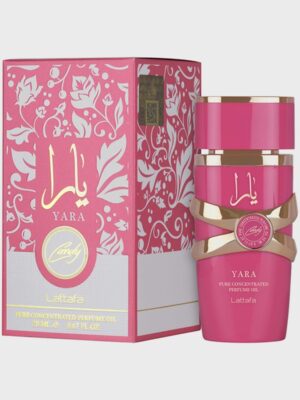 5CE6BA6433EFF50D583CBCAB43273280_ Lattafa yara candy pure concentrated perfume oil 20 ml