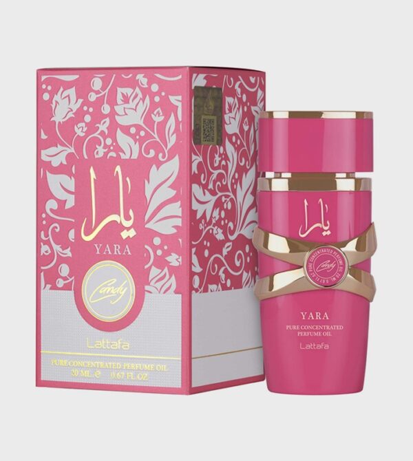 5CE6BA6433EFF50D583CBCAB43273280_ Lattafa yara candy pure concentrated perfume oil 20 ml