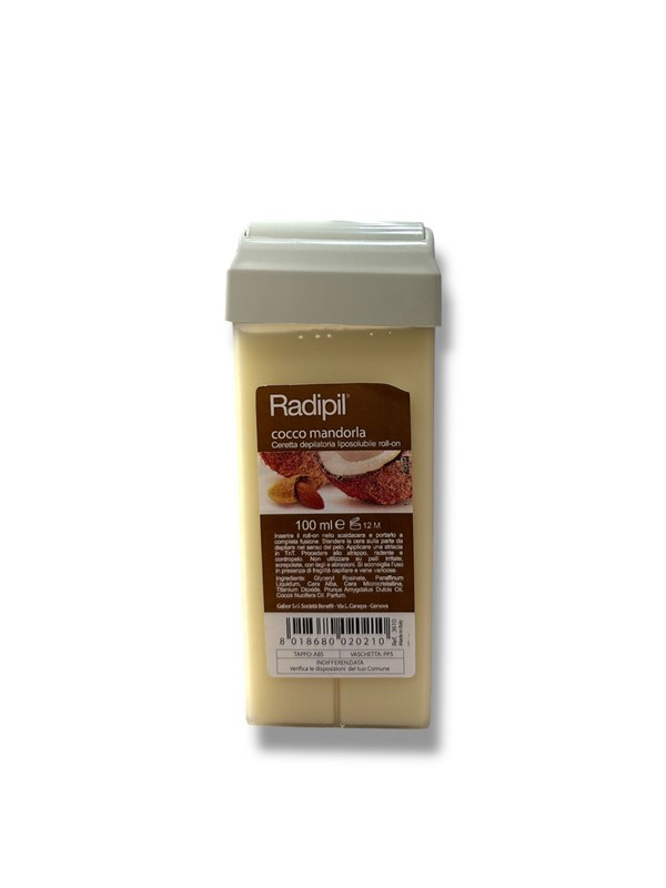 Radipill roll-on cera depilatoria cocco mandorla 100 ml