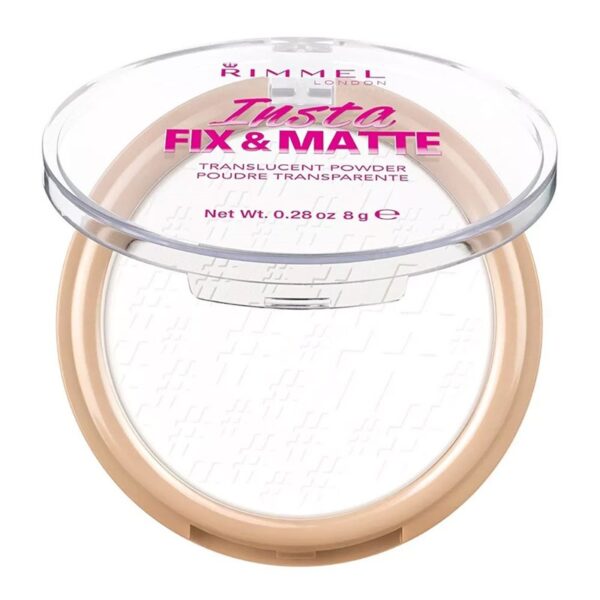 Rimmel insta fix&matte traslucent powder