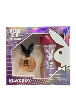 C813906A7845D7D135A245D013779072_ Playboy you 2.0 loading...f2 edt60ml + shower gel 2in1 250ml
