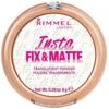 Rimmel insta fix&matte traslucent powder