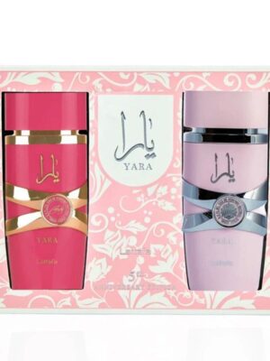 DE6BB90FB7C0862D3462962FF32D48F0_ Lattafa yara box yara 100 ml + yara candy 100 ml