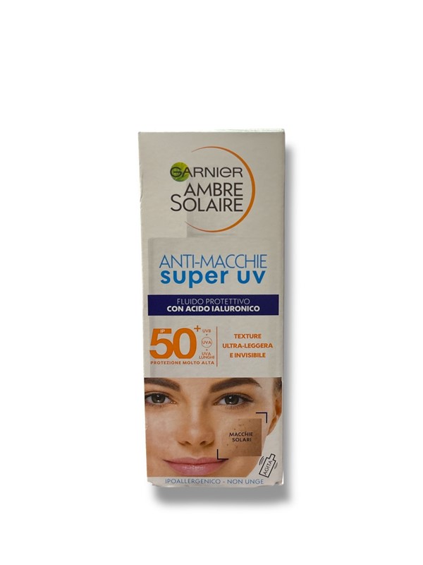 Garnier super uv anti-macchie  50+ ml40
