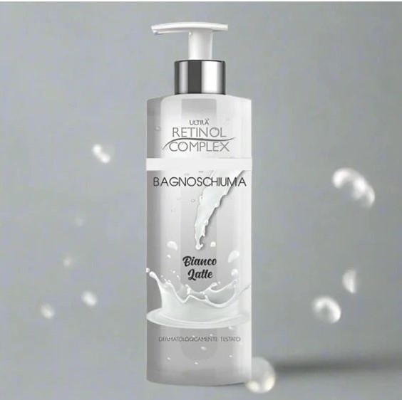 0FE1AB89A841BF08549BB5A2BD0CCC9E_ Retinol complex bagnoschiuma bianco latte 500ml