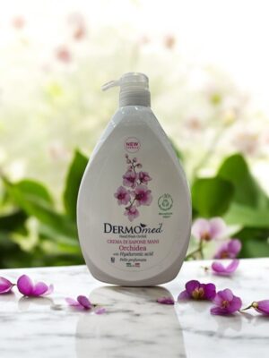 4E9526ADB94993E6CC2671D11FADD9D2_ Dermomed crema di sapone mani orchidea 1000ml