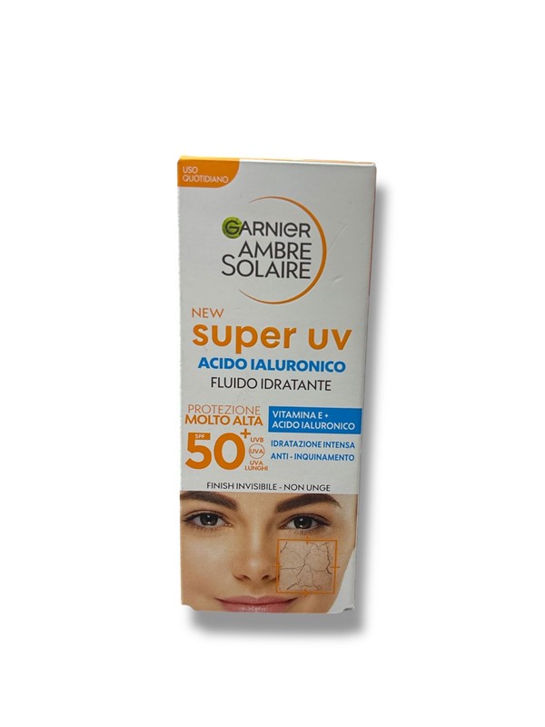 Garnier super uv acido ialuronico idratante 50+ ml40