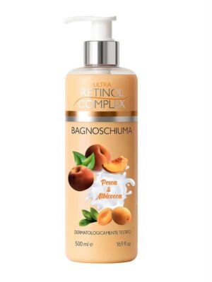 84924CE247185B2F243E123E6F47C18F_ Retinol complex bagnoschiuma pesca e albicocca 500ml