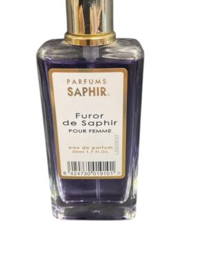 Saphir parfum furor de saphir pour femme edp 50ml