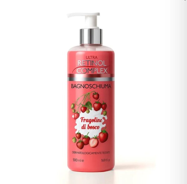 Retinol complex bagnoschiuma fragoline di bosco 500ml
