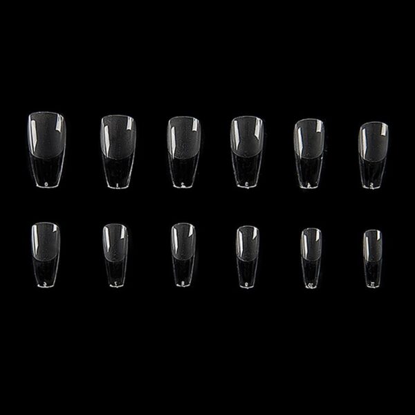 CAD44DE7E621CDBD4EE58AA46417961A_ Estrosa nail gel tips ballerina lunga 240pz art. 7658