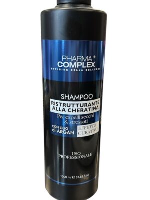 CDD934FC5CAC278187B3F26439D77F23_ Pharma complex shampoo ristrutturante alla cheratina 1000ml