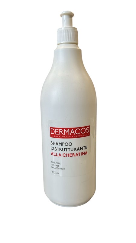 Dermacos shampoo ristrutturante alla cheratina 1000 ml
