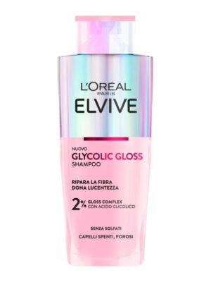 022A1CECA7EB7CEA4392D0E24EF4CB5C_ Elvive sh glycolic gloss capelli spenti, porosi 200 ml