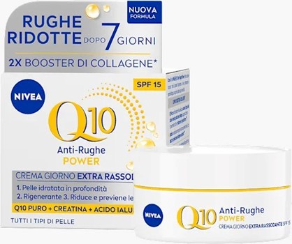 Nivea q10 power crema viso spf15 ml50