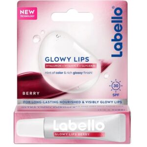 Labello glossy glowy lips berry