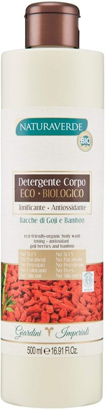 Naturaverde bio detergente corpo bacche di goji e bamboo