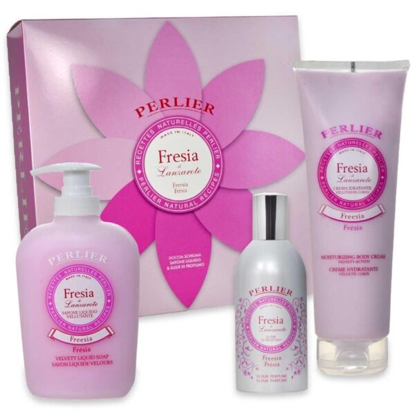 Perlier fresia docciaschiuma+sapone+elisir prof