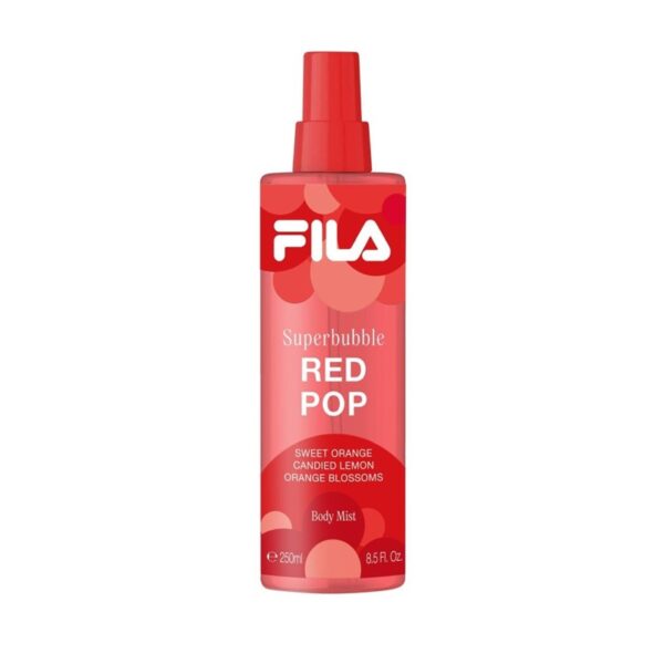 C759CA64961F892142D8154790571B7F_ Fila body mist superbubble red pop 250 ml