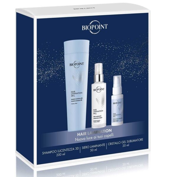 Biopoint cofanetto hair lamination 200 + 50 + 20 ml