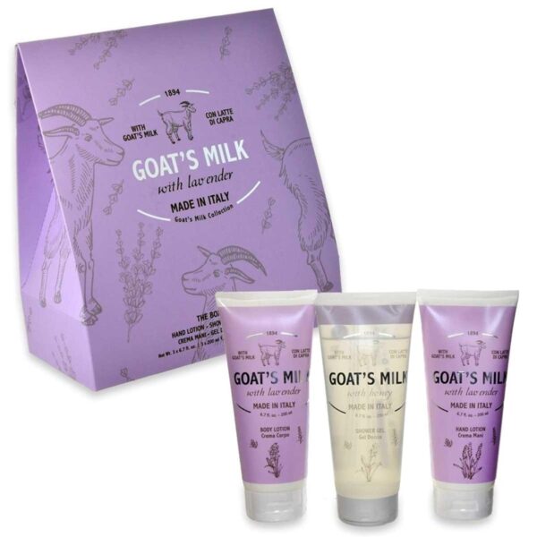 2D4C029BE63F7121B361C1797DD3985F_ Goat's milk coll. with lavander box 3 pz