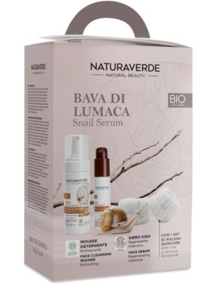 369F4A6879FC031F95B45E72BEE22710_ Naturaverde set lumaca mousse + siero + gadget