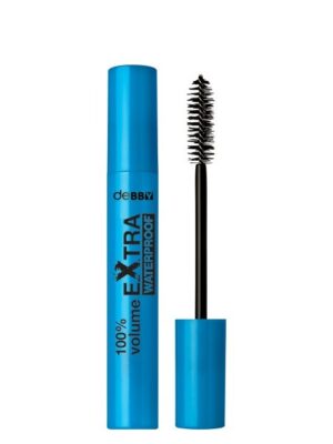 3AD0DAD496F7E824270853A9A9D3886F_ Debby mascara 100% volume extra wtp