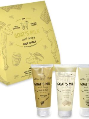 5407A4E0BC37D1FC8F27694799E05E2A_ Goat's milk coll. with honey box 3 pz