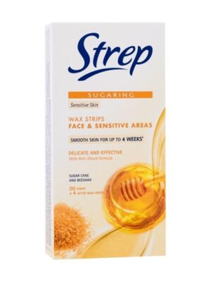 Strep strisce depilatorie viso miele