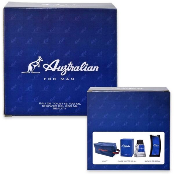Australian blu box edt 10 ml + deo 150 ml + beauty