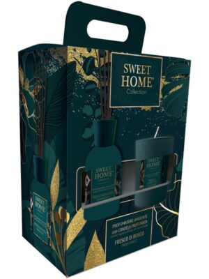 B10B23DFD458872819DD7AD4476AFCAD_ Sweet prof. ambiente 100 ml + candela fresco di bosco
