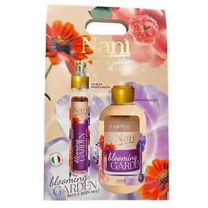 D3E9BDE0158CB97E672DCECB36DEBA7F_ NanÌ acqua profumata 75ml + bagnodoccia 300ml blooming garde
