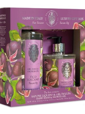 D87FDEB133781D20BB05CAE73004E28E_ La florentina fico toscano box gel doccia 750 + sapole 500ml