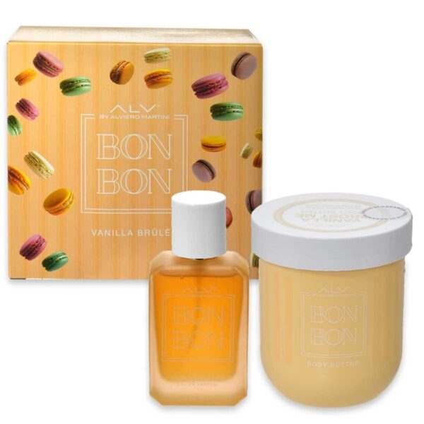 E1A6DCA48A6BB3CC49F2B09FDE4AAFE5_ Alviero martini vanilla bru box edp 30 ml+body butter 300